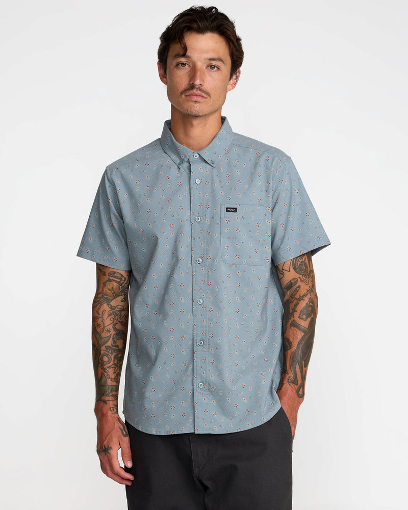 That'll Do Print Short Sleeve Shirt- RVCA
