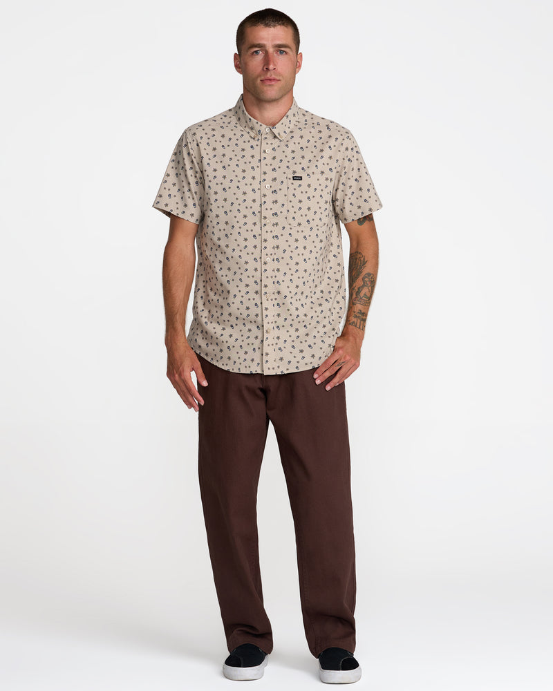 That'll Do Print Short Sleeve Shirt- RVCA