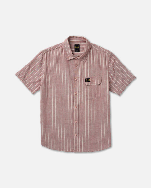 Dayshift Stripe II Short Sleeve Shirt- RVCA