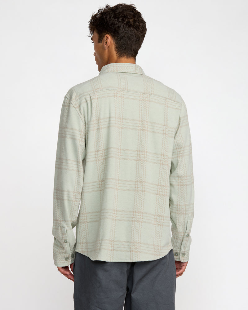 VAcancy Flannel Long Sleeve Shirt - RVCA