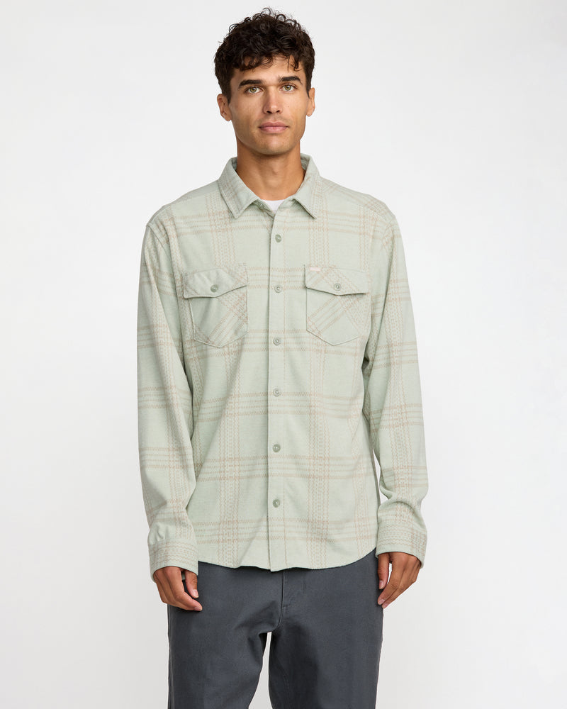 VAcancy Flannel Long Sleeve Shirt - RVCA
