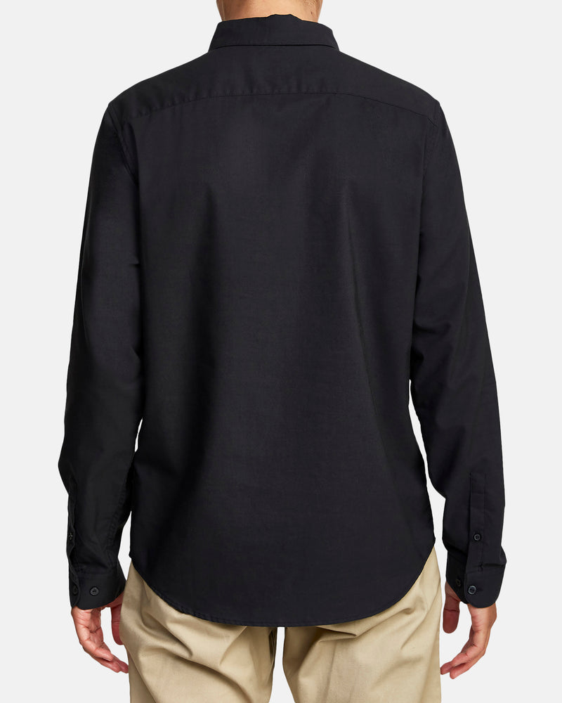 That'll Do Stretch Woven Long Sleeve Shirt- RVCA