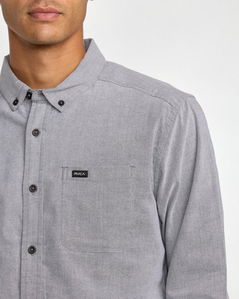 That'll Do Stretch Woven Long leeve Shirt - RVCA