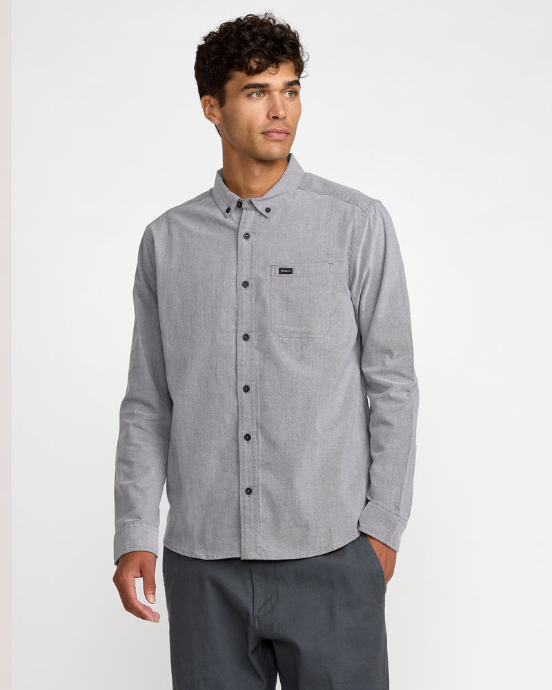 That'll Do Stretch Woven Long leeve Shirt - RVCA