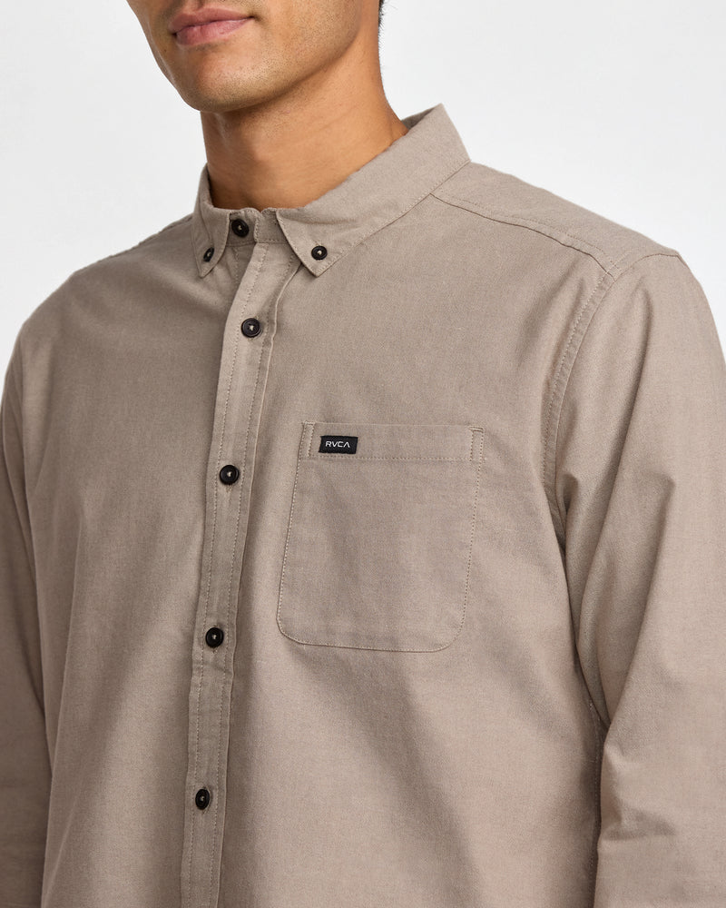 That'll Do Stretch Woven Long leeve Shirt - RVCA