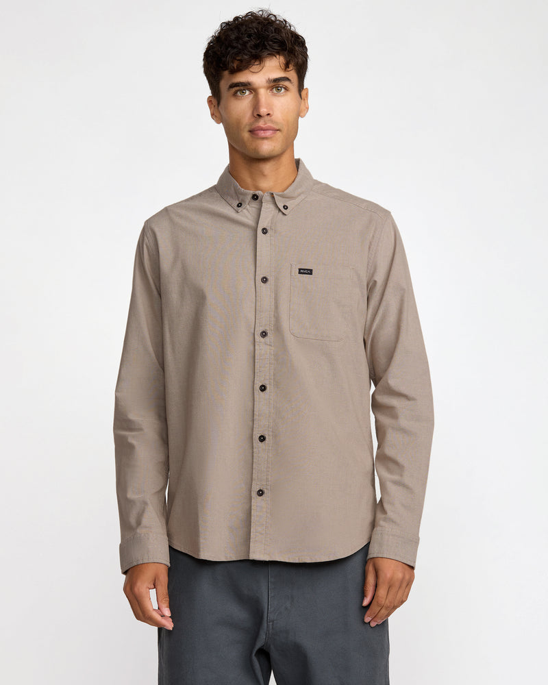 That'll Do Stretch Woven Long leeve Shirt - RVCA