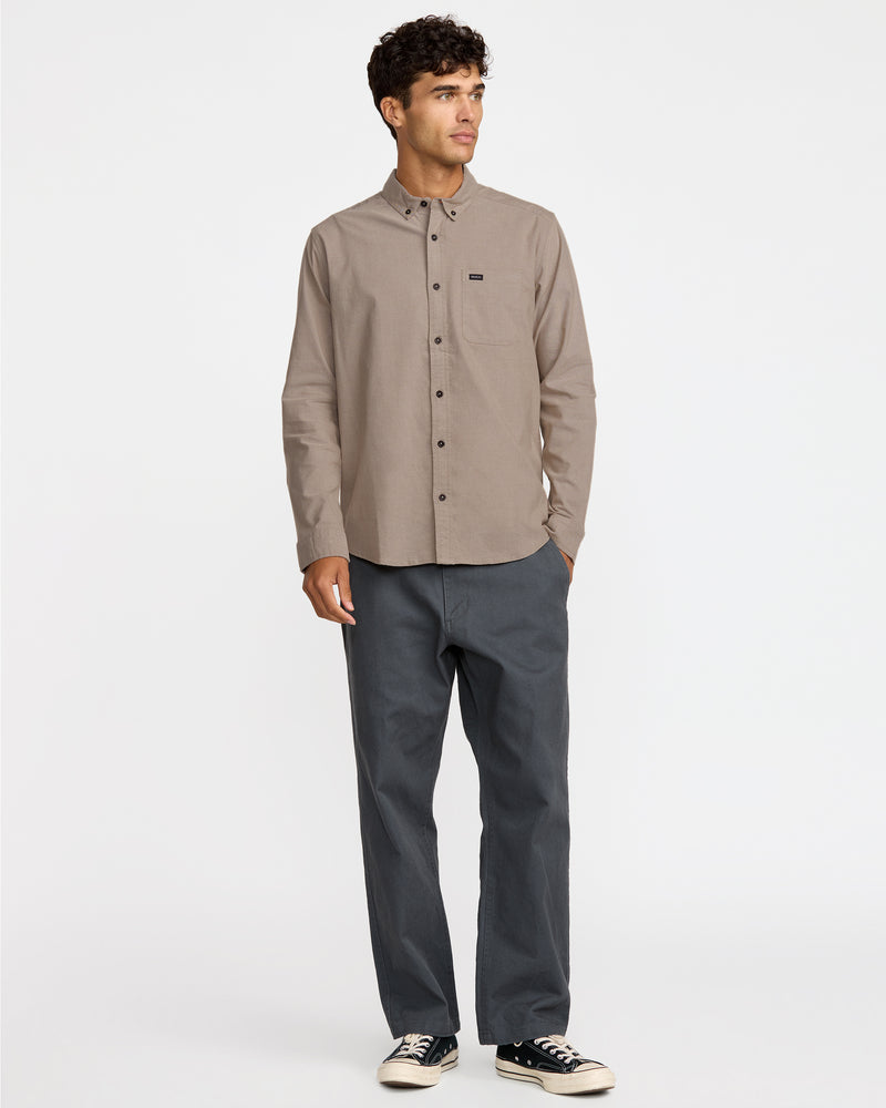 That'll Do Stretch Woven Long leeve Shirt - RVCA