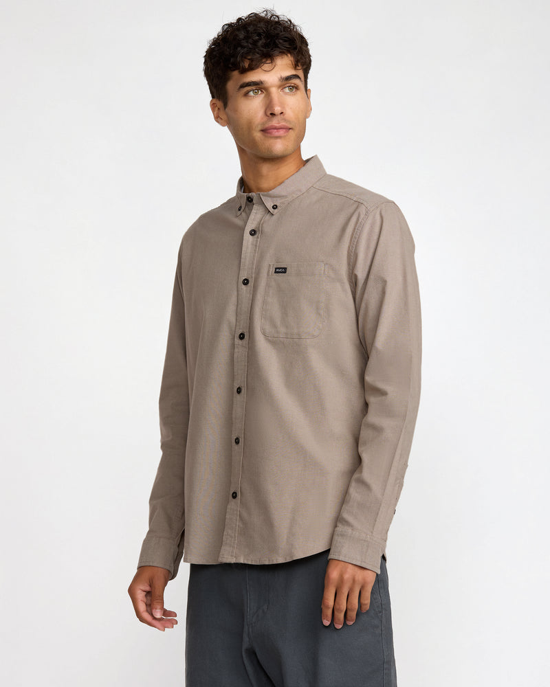 That'll Do Stretch Woven Long leeve Shirt - RVCA