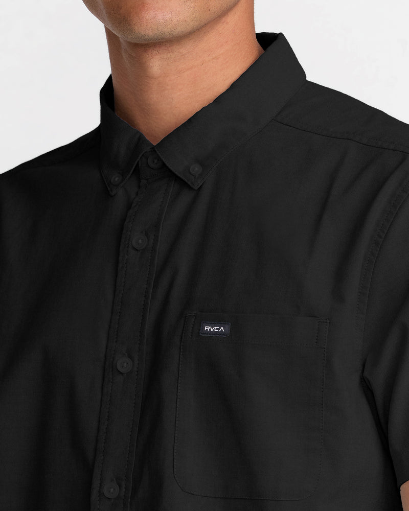 That'll Do Stretch Stretch Short Sleeve Shirt- RVCA