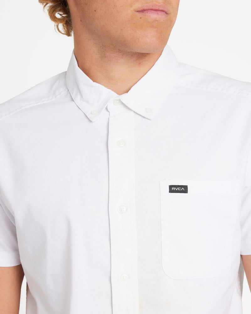 That'll Do Stretch Stretch Short Sleeve Shirt- RVCA