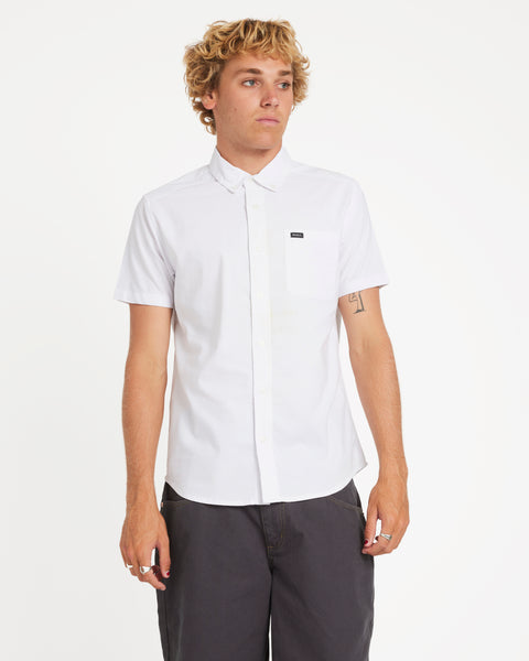 That'll Do Stretch Stretch Short Sleeve Shirt- RVCA