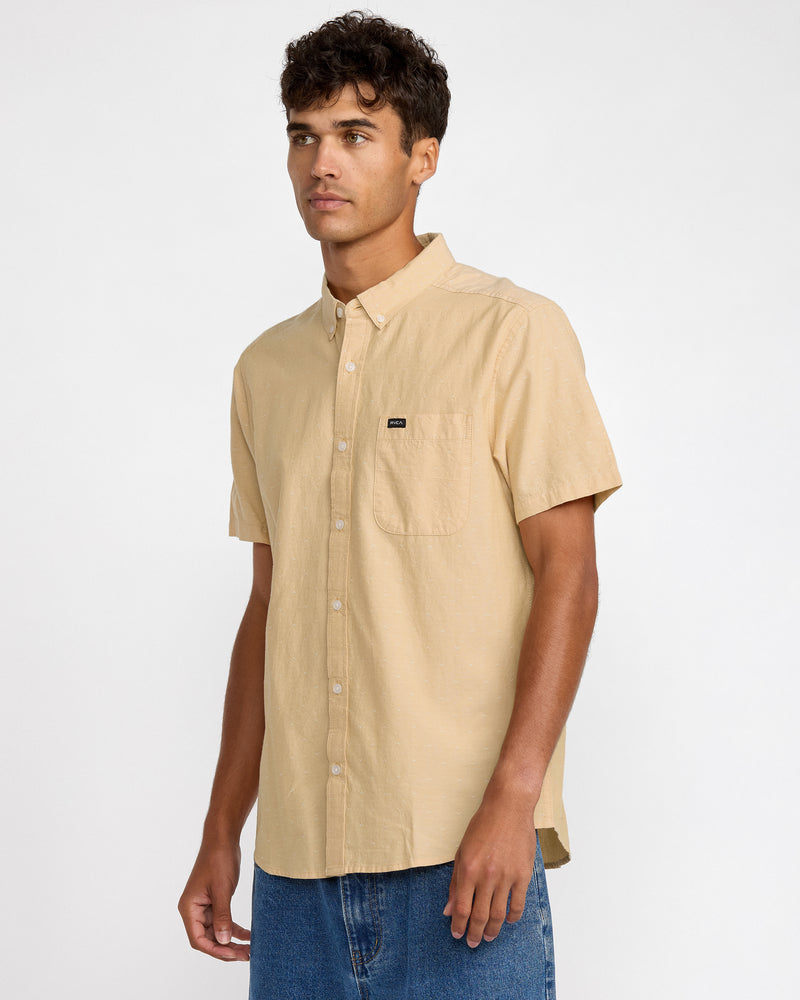 That'll Do Dobby Short Sleeve Shirt - RVCA