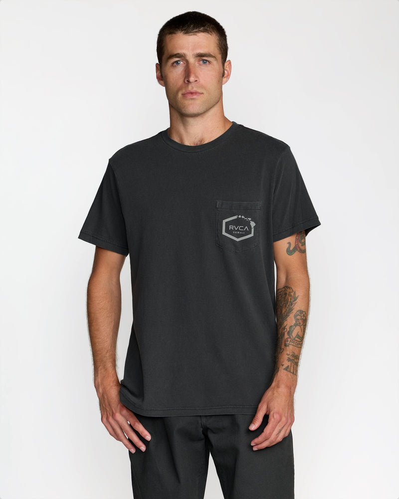 Island Hex Pocket Short Sleeve Tee - RVCA