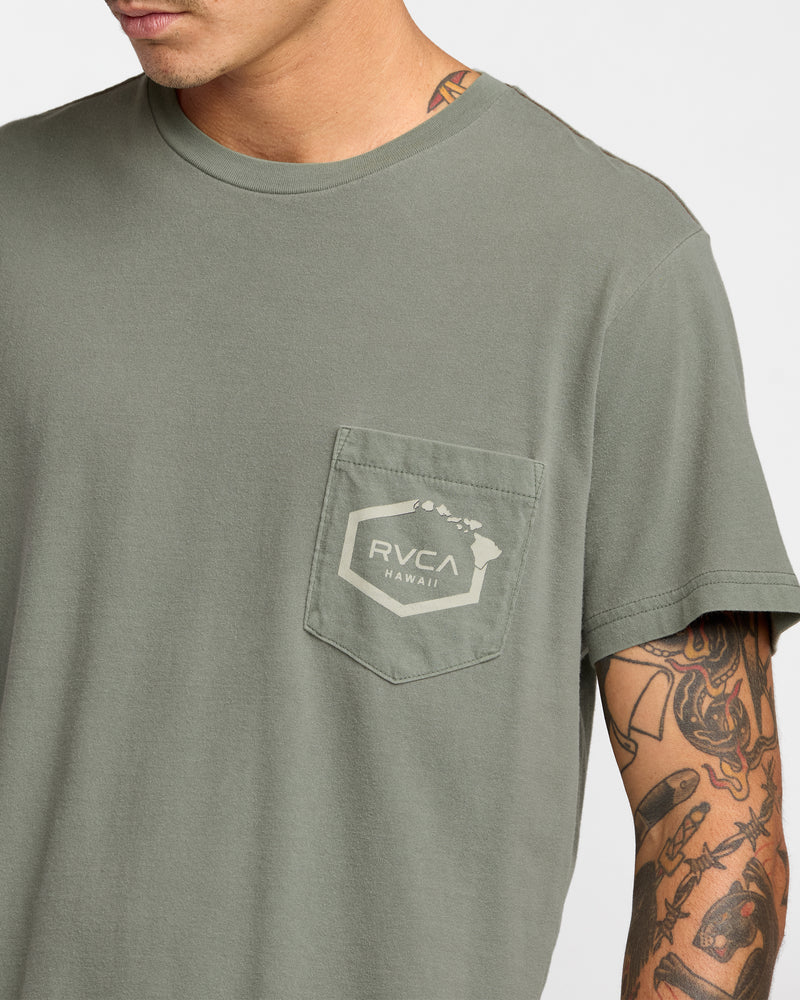 Island Hex Pocket Tee - RVCA