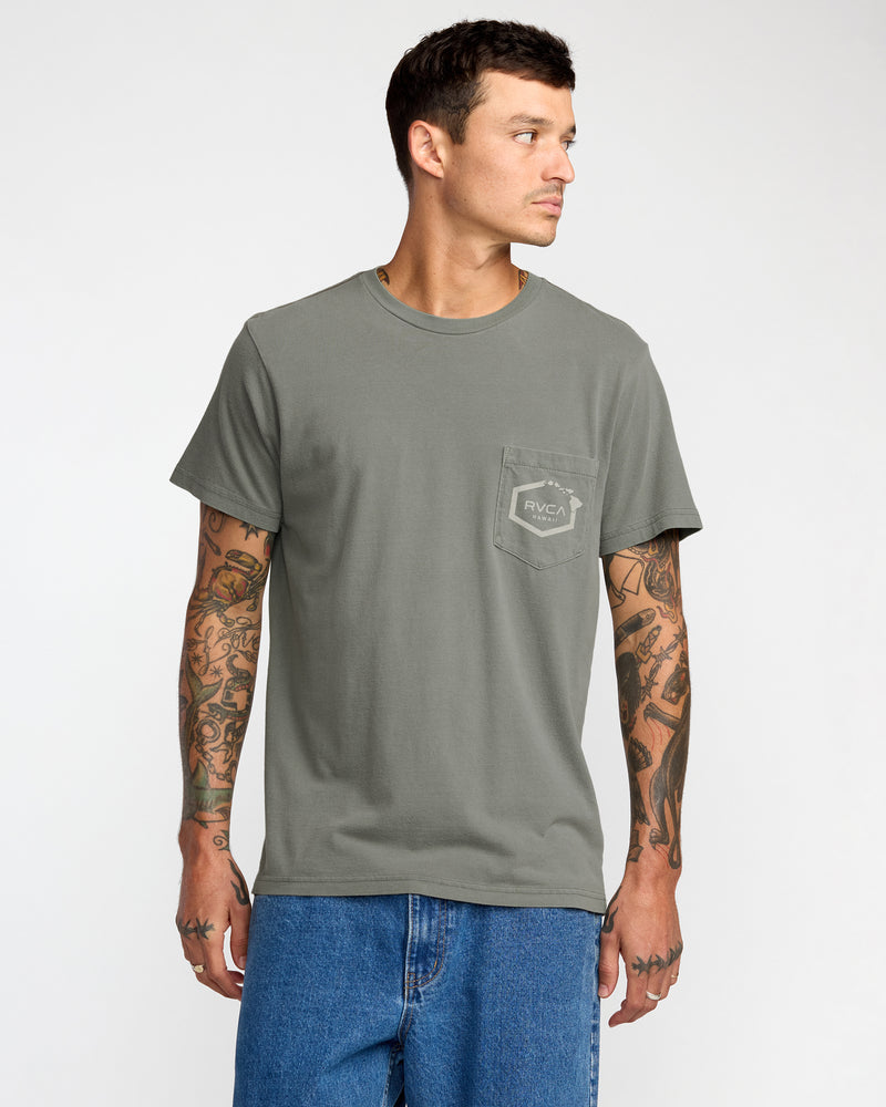 Island Hex Pocket Tee - RVCA