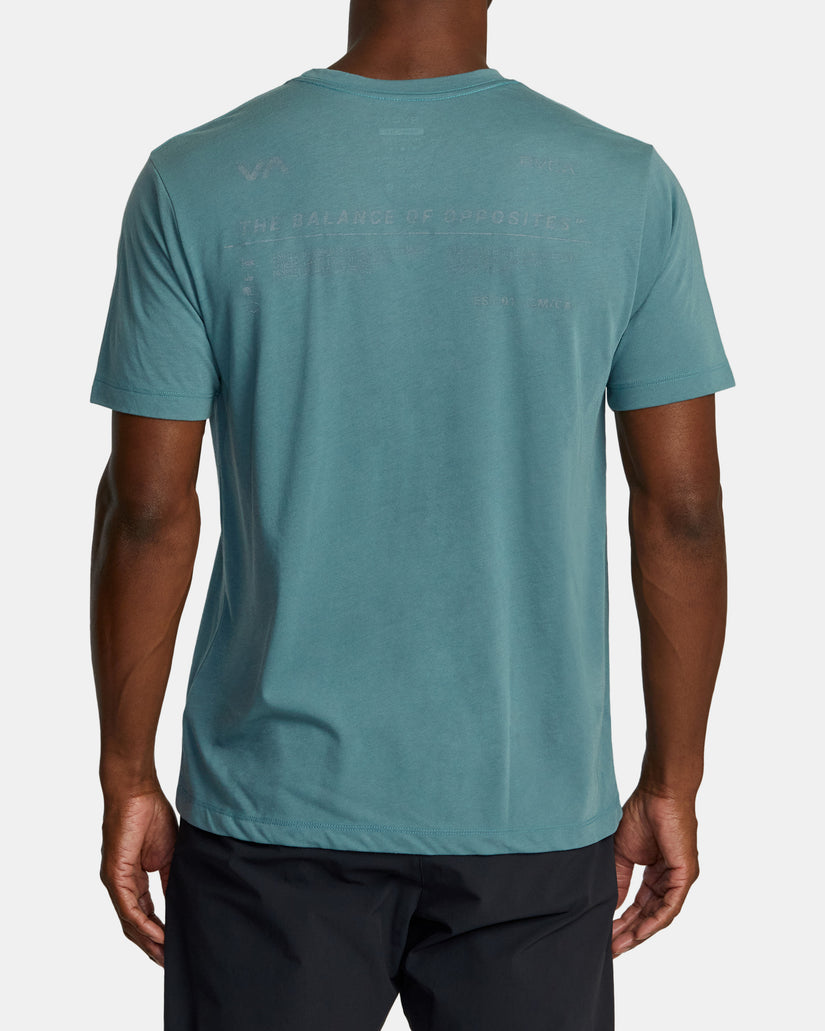 Brand Reflect Sport Tech T-Shirt - Pine Grey