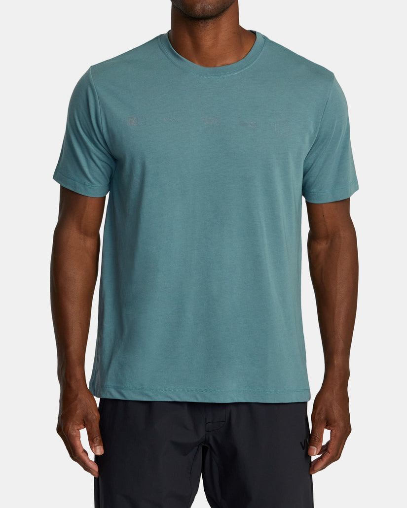 Brand Reflect Sport Tech T-Shirt - Pine Grey
