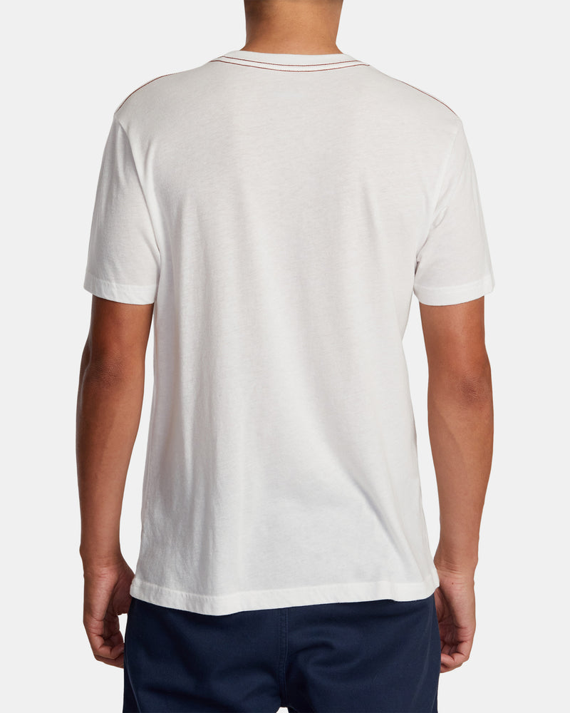 Big RVCA Short Sleeve Tee- RVCA