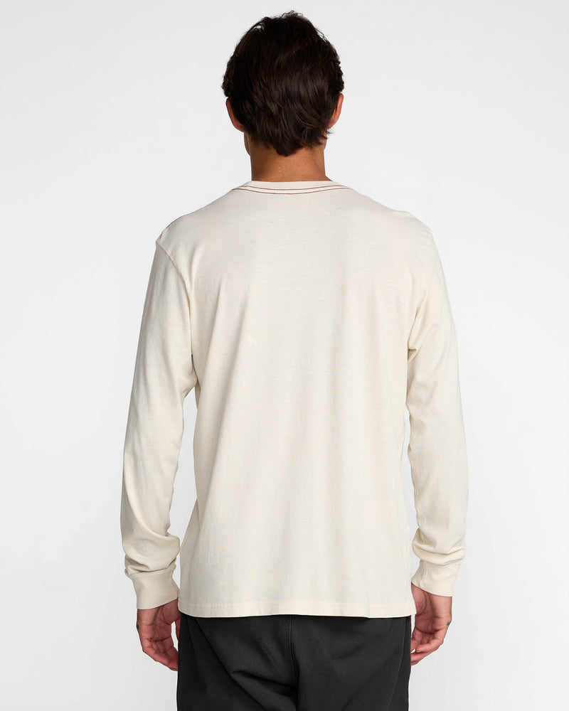 PTC Pigment Long Sleeve Tee- RVCA