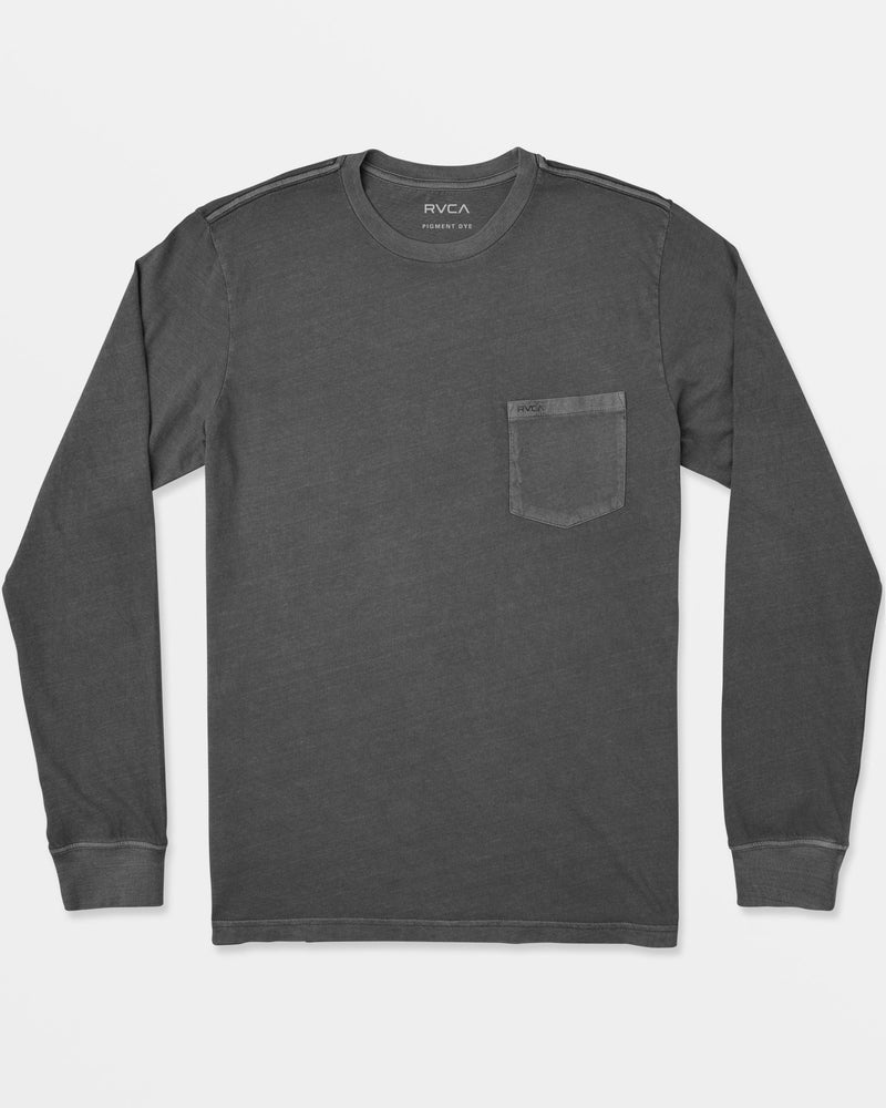 PTC Pigment Long Sleeve Tee - RVCA