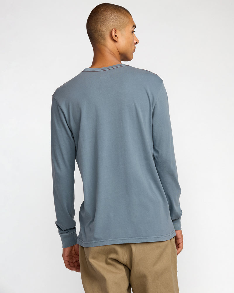 PTC Pigment Long Sleeve Tee - RVCA