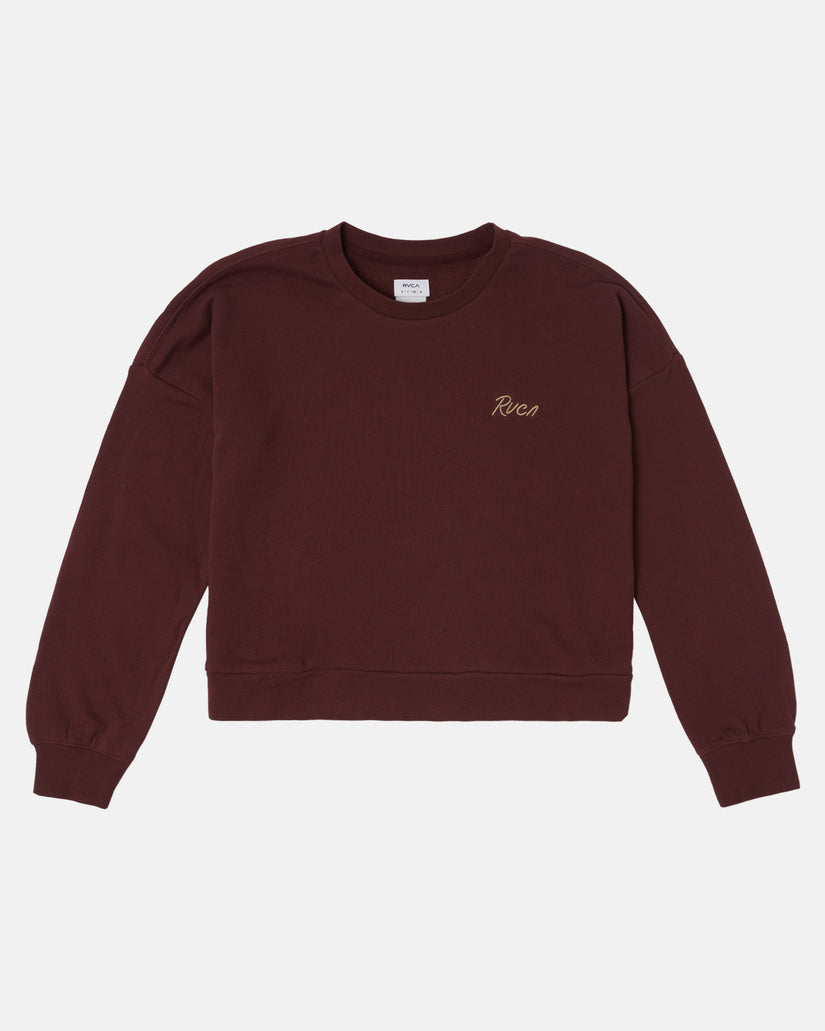 Scrypt Pullover Sweatshirt - Wine
