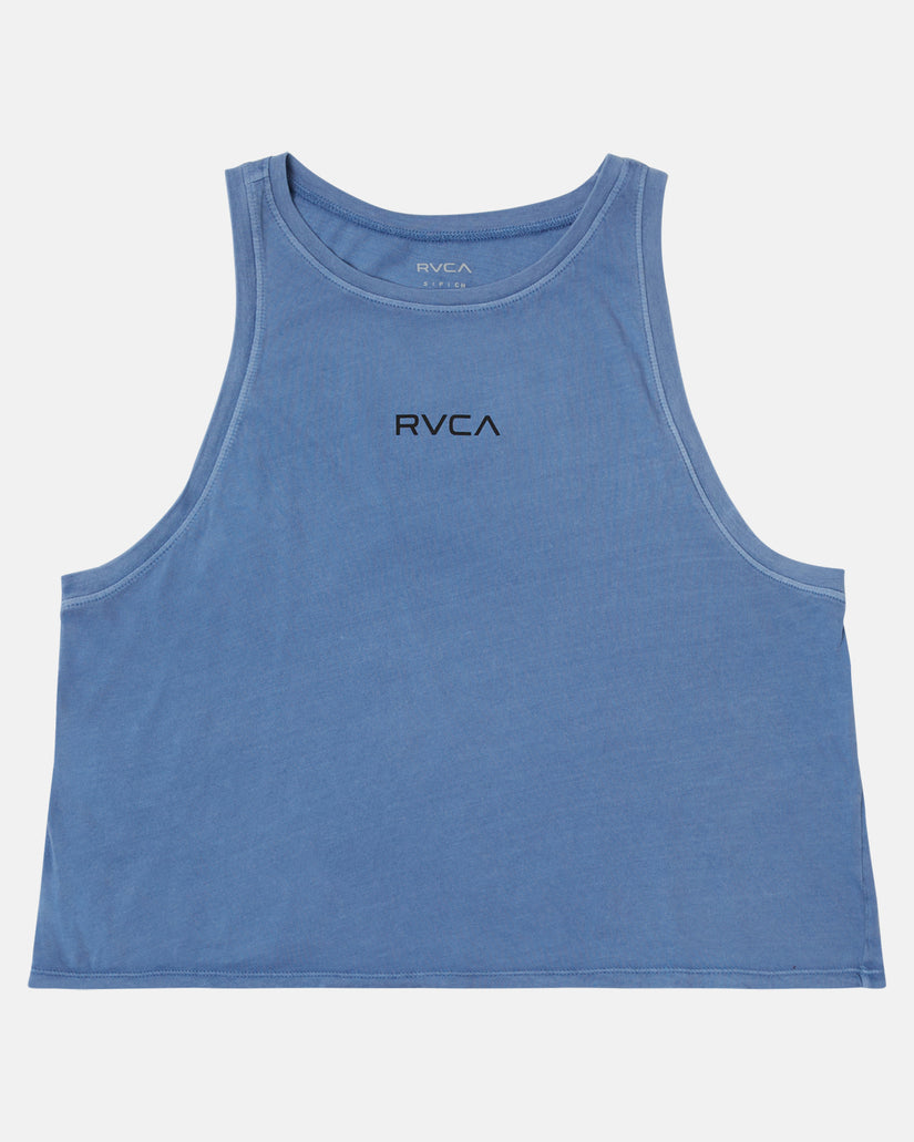 Small RVCA Tank Top - Blue Yonder