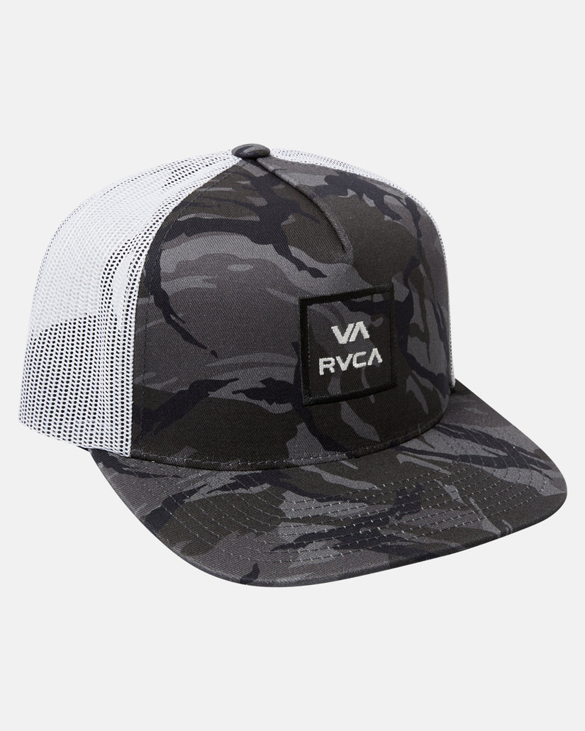 RVCA Trucker Hat - Black Camo