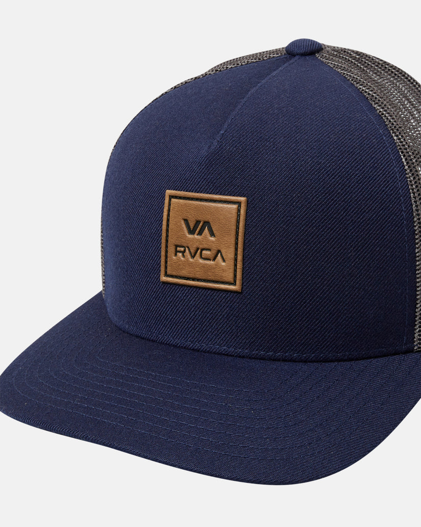RVCA Curved Trucker Hat - Navy