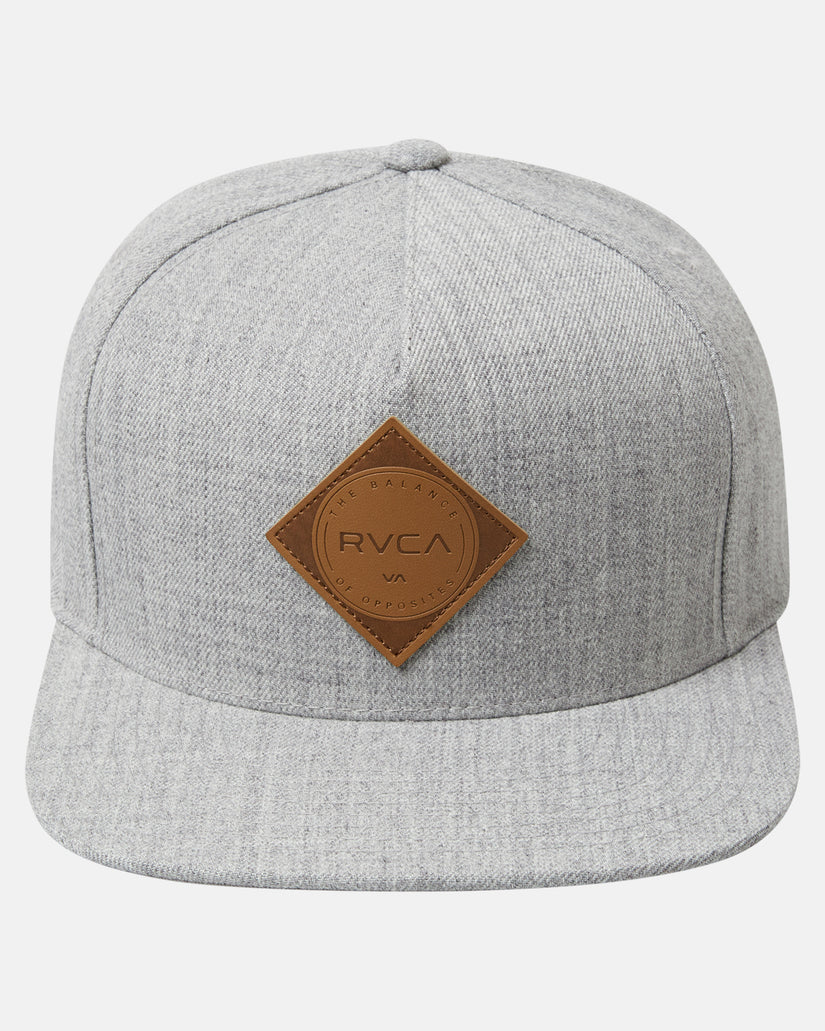 RVCA Snapback Hat - Heather Grey