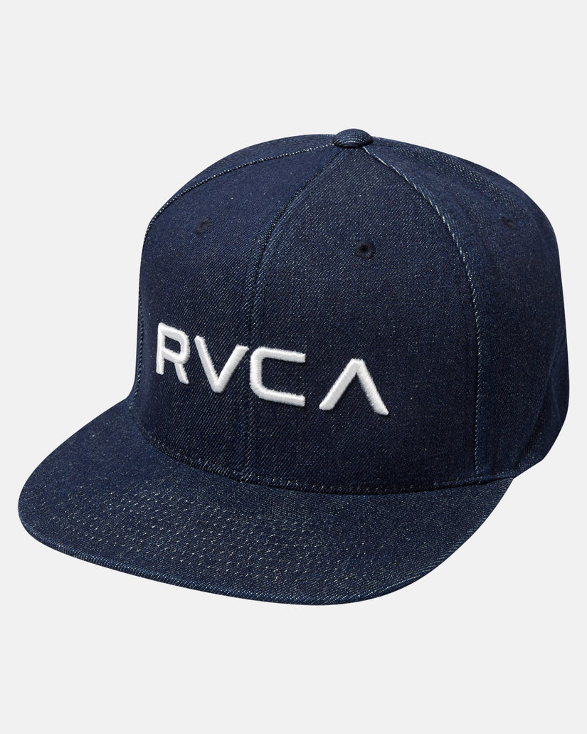 RVCA Snapback Hat - Dark Indigo