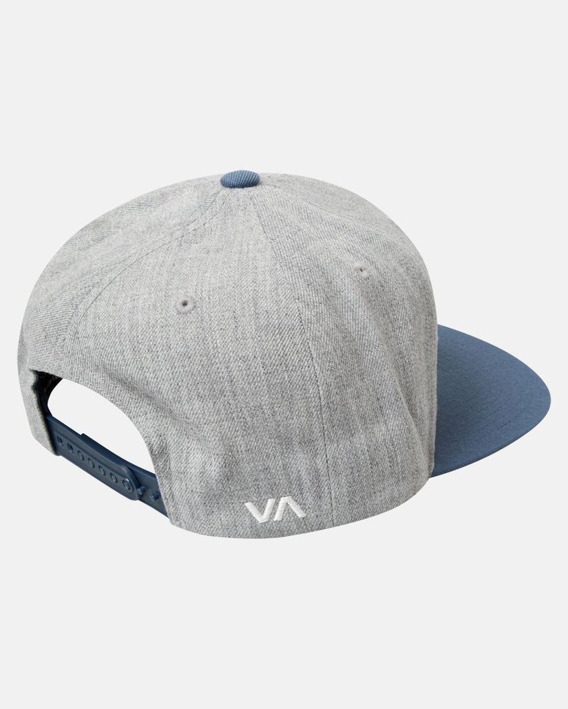 RVCA Snapback Hat - Grey Blue