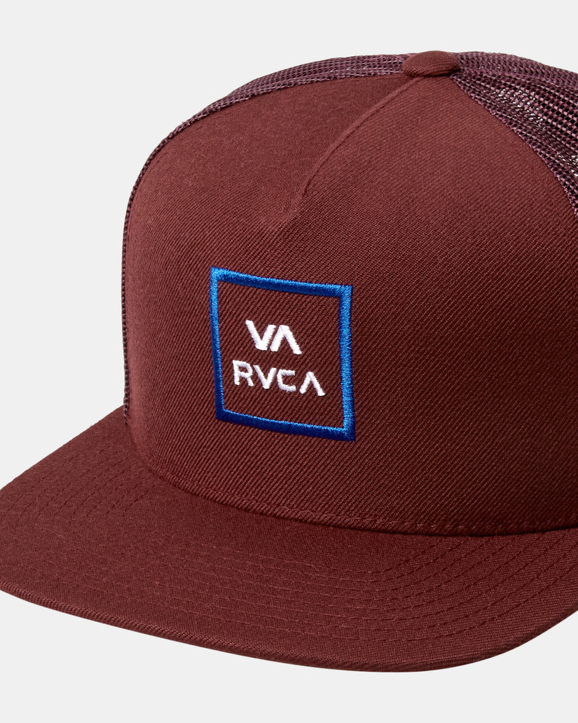 VA All The Way Trucker Hat - Burgundy
