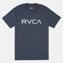 Big RVCA Short Sleeve T-Shirt - Navy Marine