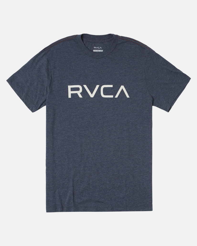 Big RVCA Short Sleeve T-Shirt - Navy Marine