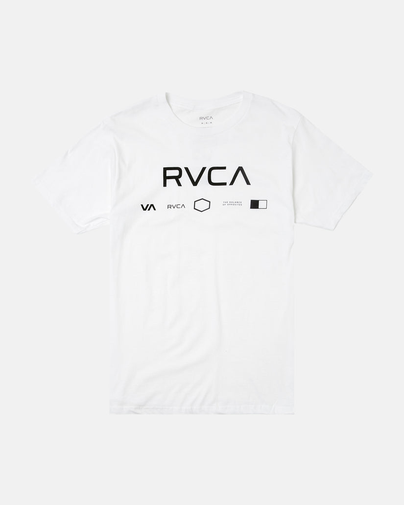 Mid RVCA SS - White