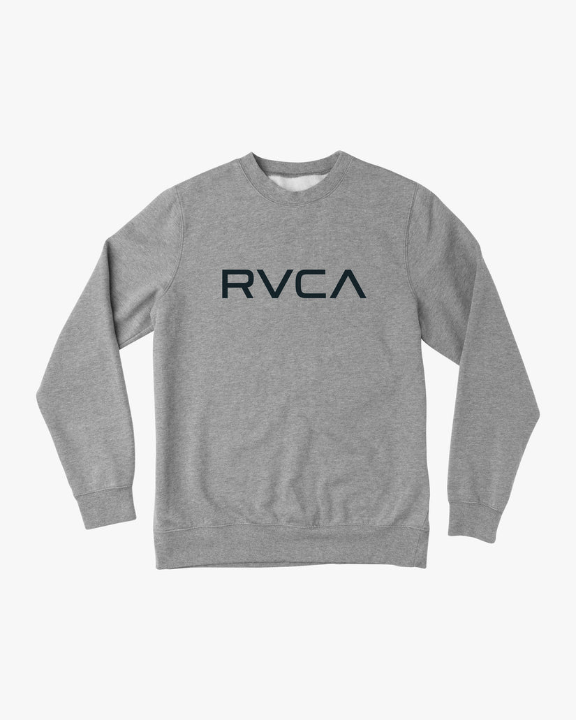 Boys Big RVCA Crewneck Sweatshirt - Athletic Heather