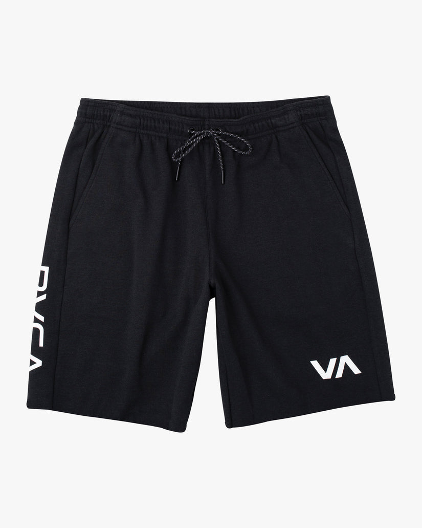 Boys VA Sport Elastic Shorts IV  17" - Black