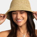 Laguna Straw Bucket Hat - Natural