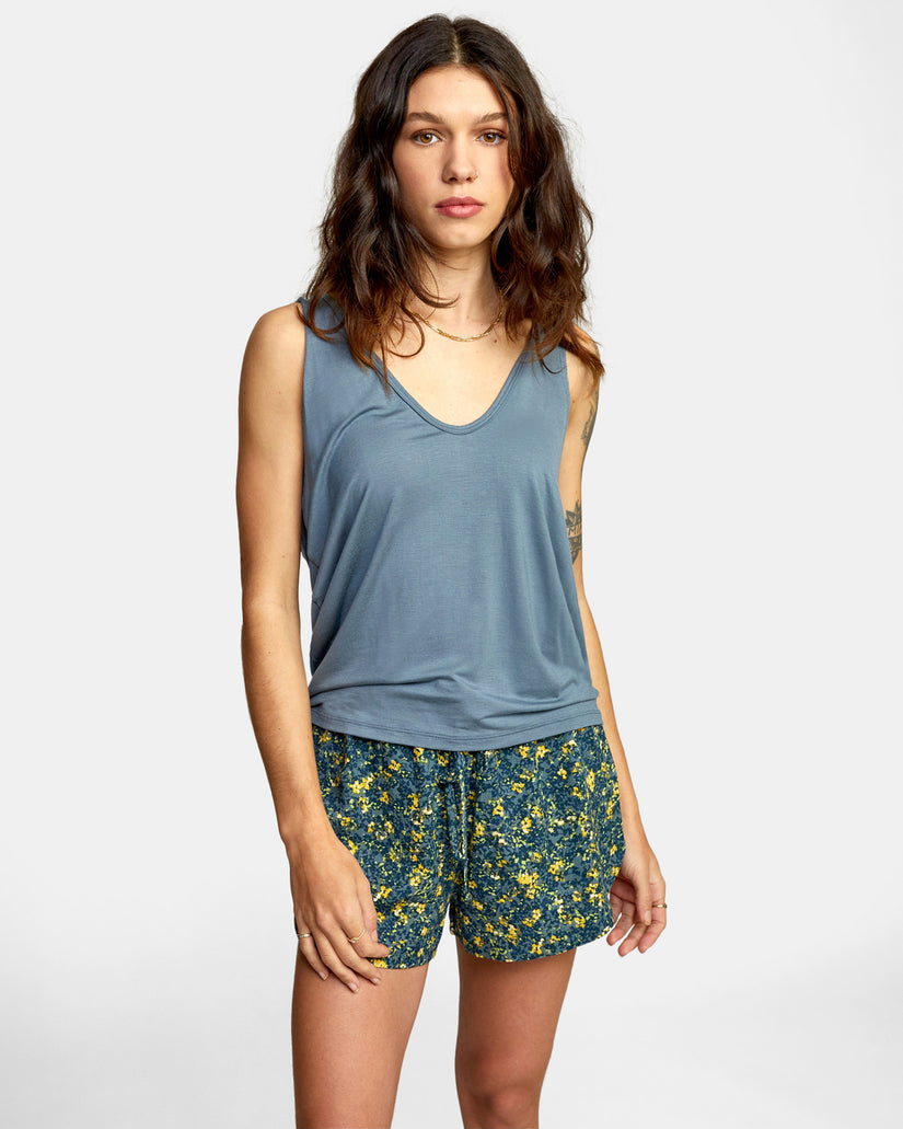 Mayday Tank Top - Stormy Blue