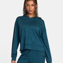 C-Able Cropped Workout Hoodie - Pond