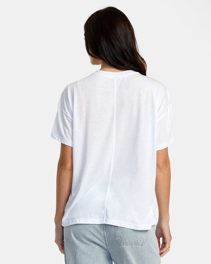 Balance Technical Oversized T-Shirt - White