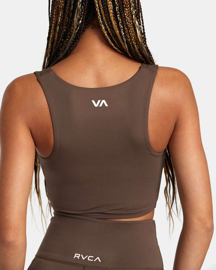 VA Essential Mid Support Sports Bra - Black –