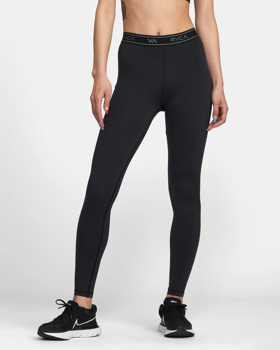 Black Micro-Ribbed High Waisted Pocket Leggings | Posh West Boutique