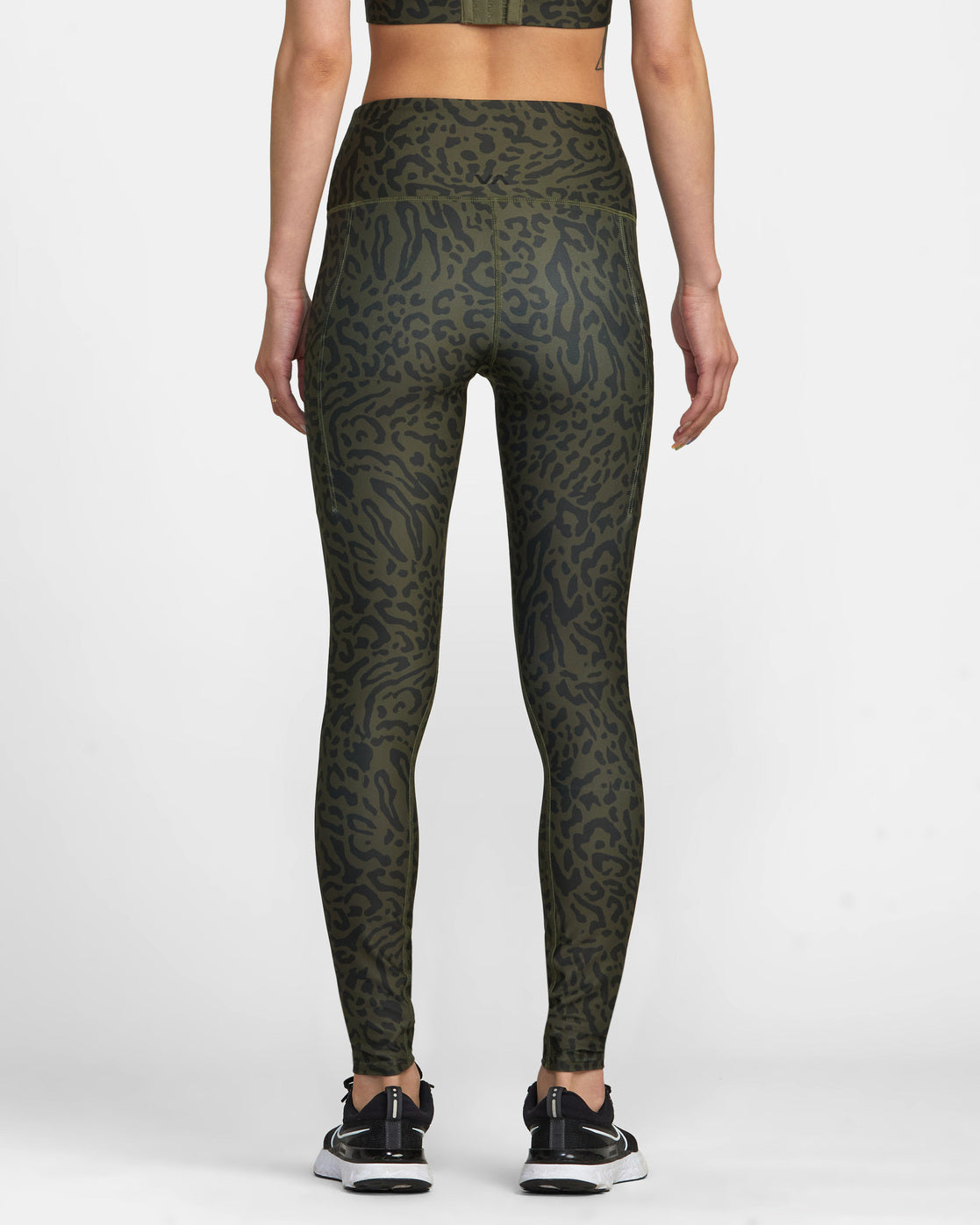 Nike | Dri-FIT One High Rise Printed Tights - Grey | The Sports Edit