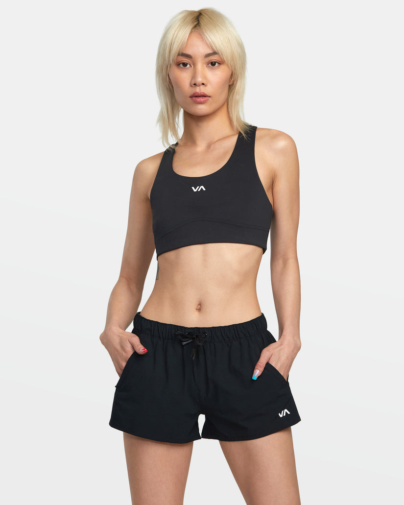 VA Essential Low-Rise Yogger Sport Shorts - Black