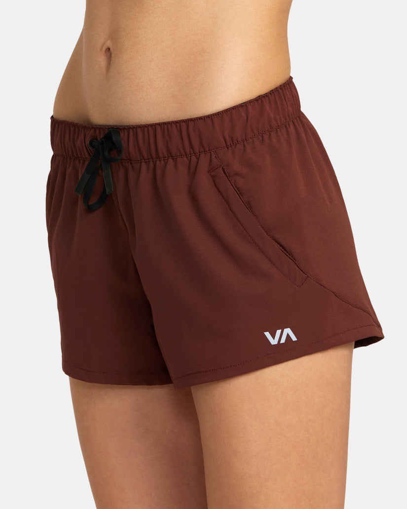 VA Essential Low-Rise Yogger Sport Shorts - Espresso