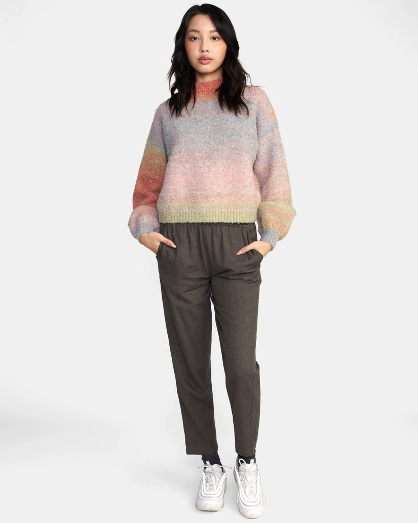 Dream Cycle Turtleneck Sweater - Apricot