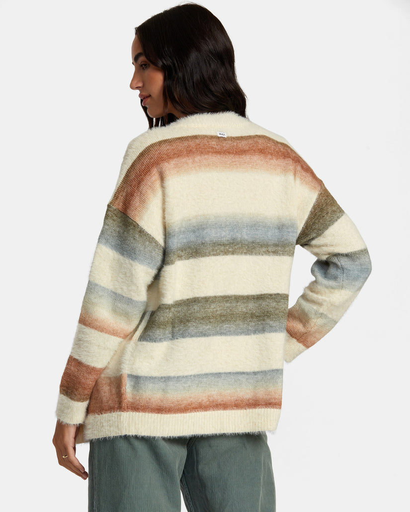 Here We Are Cardigan Sweater - Multi