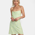 Blank Space Mini Sun Dress - Mineral Green